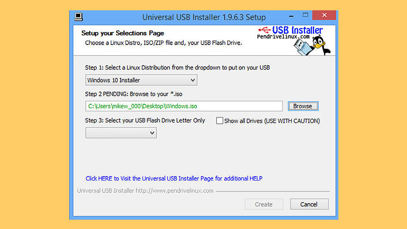 windows 7 usb creator tool